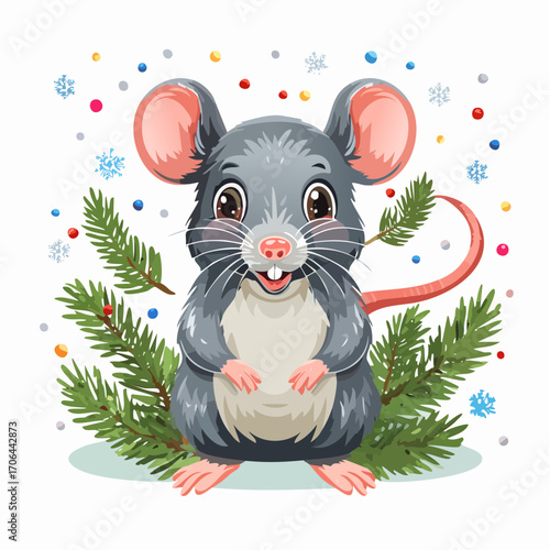 Niedliche kleine Maus