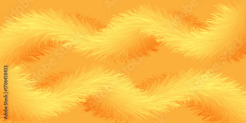 Soft pink and yellow feathers create a fluffy abstract background with a vibrant pattern. flower, floral, leaf, leaves, feather, color, boa, plume, purple, orange, rainbow, red, close-up, soft, pink