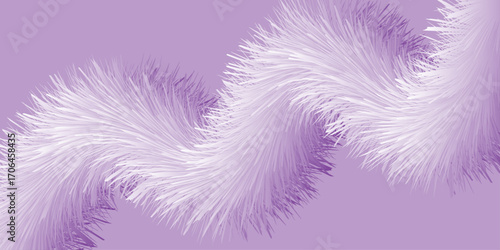 A soft pink heart with feathery wings floats in a fluffy cloud of light-colored plumes. boa, purple, decoration, plume, color, texture, design, violet, nature, macro, softness, pattern, backgrounds