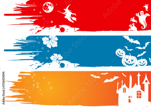 Halloween frame