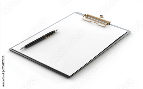 Wallpaper Mural Medical clipboard with patient chart and pen placed on hospital desk isolated on transparent background PNG Torontodigital.ca