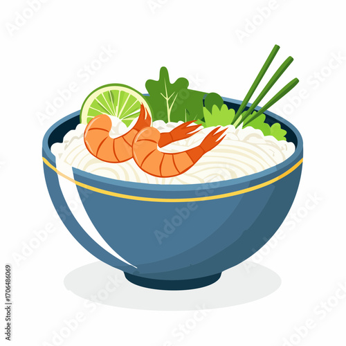 Bowl mit Garnelen