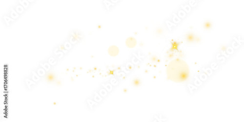 PNG sparkle dust with glow, shimmer and magic shine.