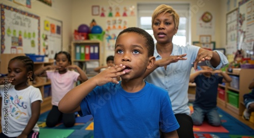 Preschool Children Learning Through Play and Movement
