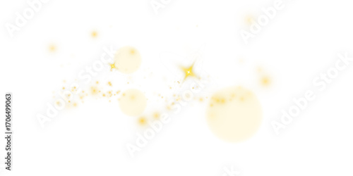 PNG sparkle dust with glow, shimmer and magic shine.