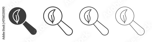 Botany icon style illustration. EPS 10 file