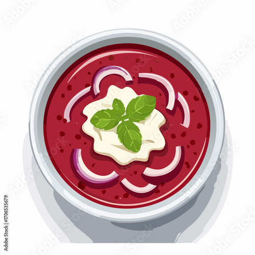 Rote Beete Suppe