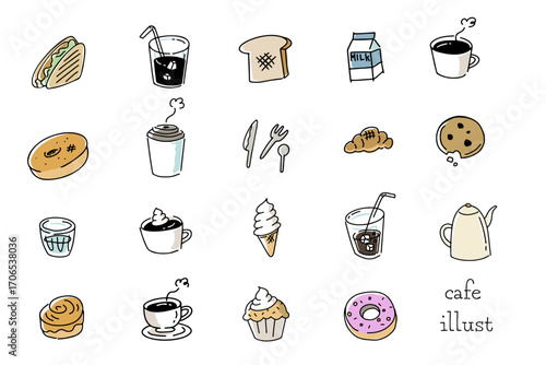 カフェイラスト
