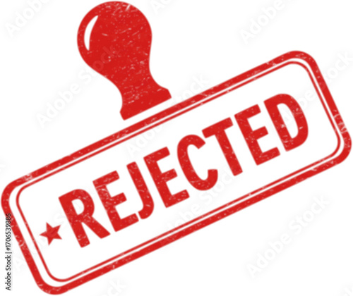 Set of logo letters Rejected 