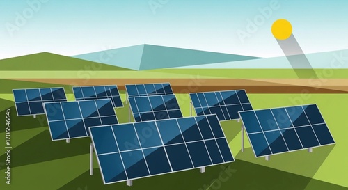 Harnessing Solar Energy Sustainable Power Generation with Panels