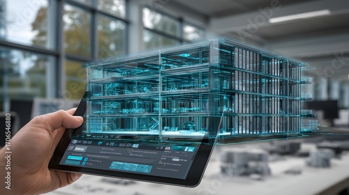Innovative design visualization with augmented reality in an architectural office
