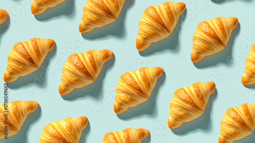 Artistic background with bread pattern in digital illustration, designed for backgrounds and graphic elements.