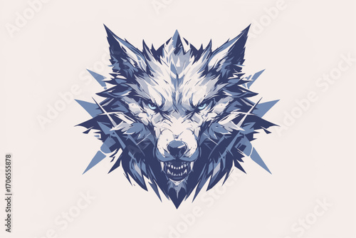wolf vector illustration