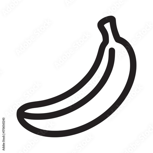 Illustration of a banana the banana is a curved, elongated fruit with a yellow peel and soft, sweet flesh it is a popular and nutritious food that is enjoyed worldwide