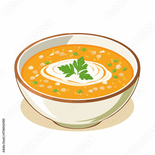 Linsensuppe