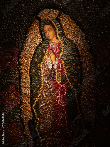 Virgin Mary on seeds