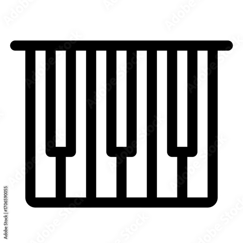 Piano Keys Icon