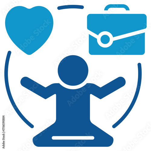 Work Life Balance Icon