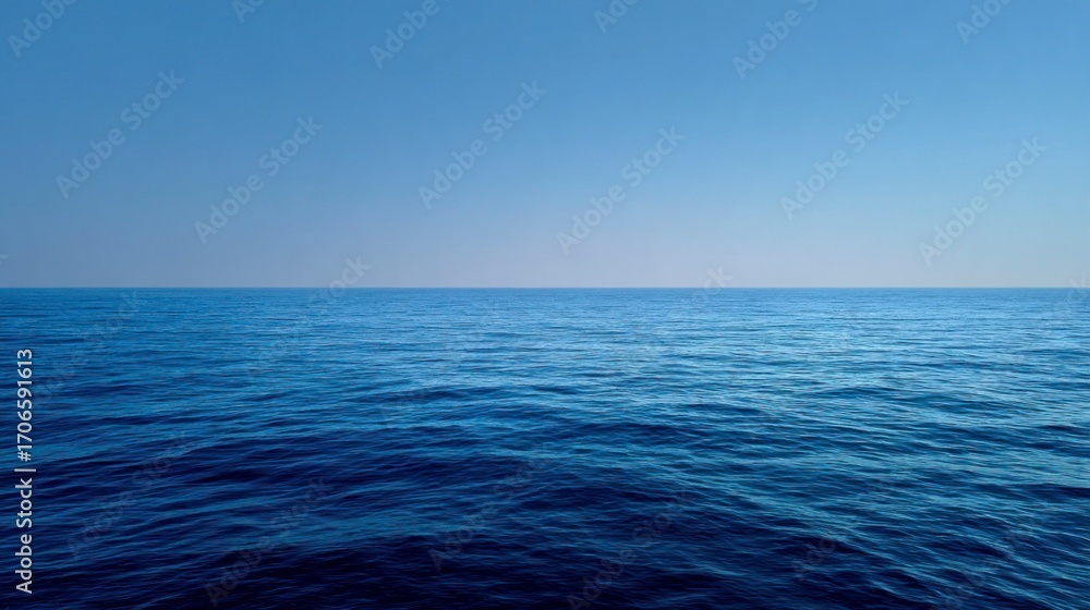 Obraz premium Vast ocean horizon