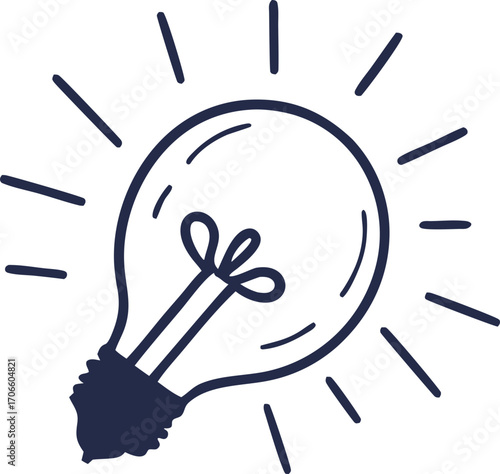 hand drawn vector clock