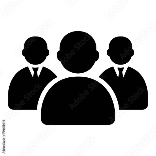 Group three people icon