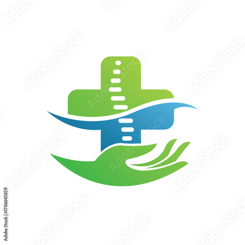 chiropractic abstract logo modern style