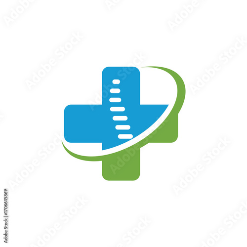chiropractic abstract logo modern style