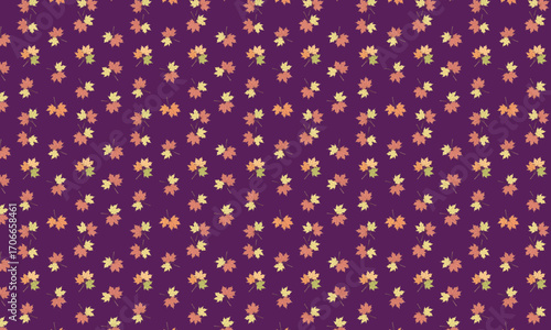 Abstract plum background with scattered golden and white sparkles and light effects