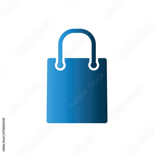 Shopping bag icon template