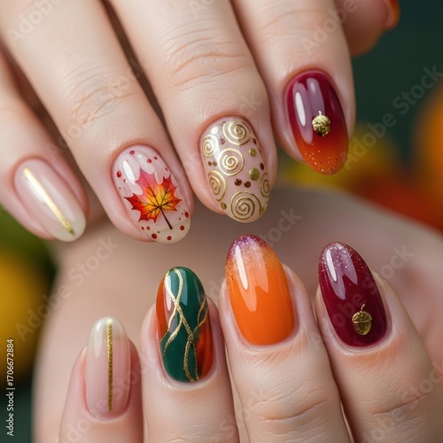 Trendy female nail colors for fall 2025