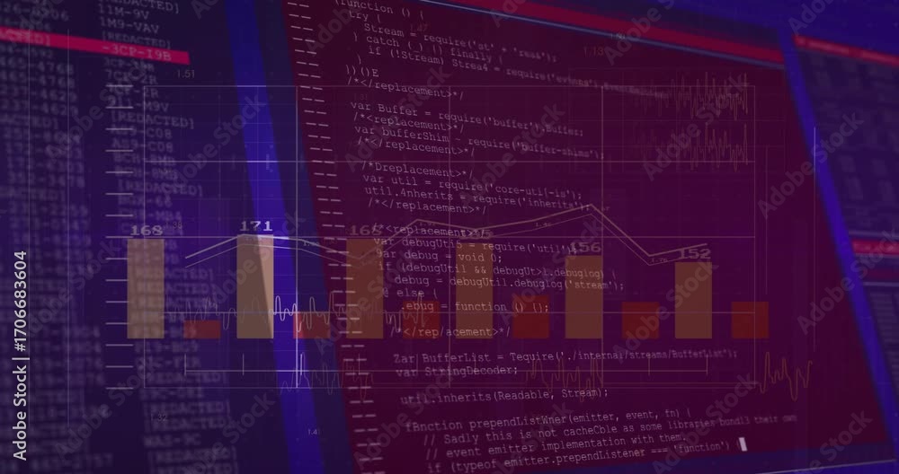 On opening chart, overlay sliding with bars and line updating, code ...