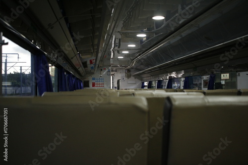 interior of a train