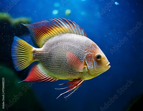 Vibrant fish in an aquarium (1)
