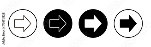 Arrow icon symbol for apps and websites. Arrow sign and symbol for web design. Free Download Arrow icon symbol for apps and websites. Arrow sign and symbol for web design. - GFXLoad