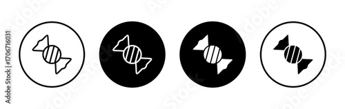 Candy icon symbol for apps and websites. candy sign and symbol.