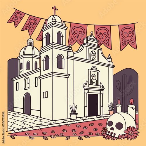 Mexican Dia de Muertos Celebration
