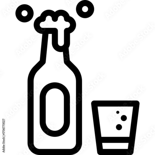 Beer Bottle Cap Icon