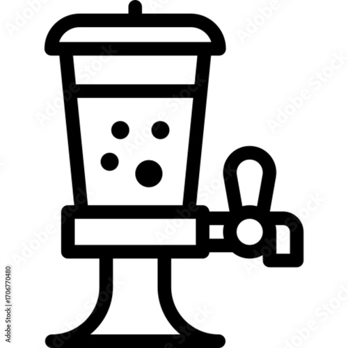 Beer Tap Handle Icon