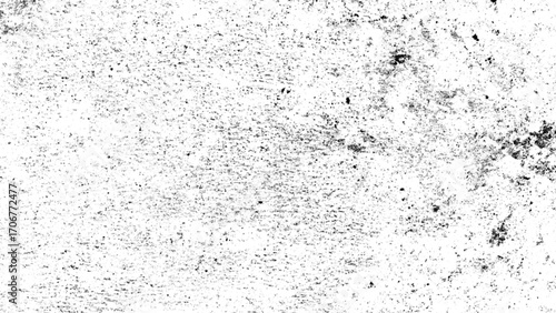 Vector old cement surface texture of concrete. Abstract distressed grain texture for grunge overlay effect. Overlay Distress grain monochrome design