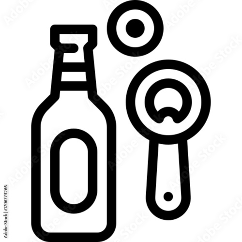 Bottle Opener Beer Icon