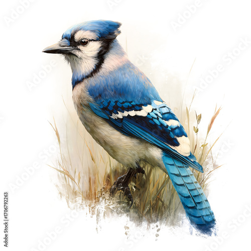 Blue Jay Portrait