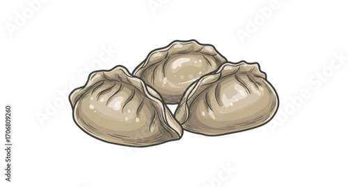 Chinese dumplings 