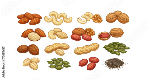 peanuts and nuts