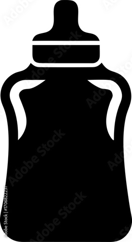 Infant Milk or Feeding Bottle Icon