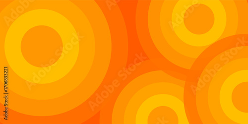 Bright geometric gradient pattern. Glowing minimal vector illustration banner and wallpaper template for presentation, poster and marketing designs.