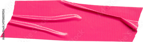 фотографія Pink adhesive sticky tape isolated on white background