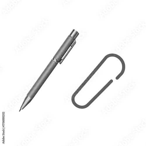 vector illustration of a pen