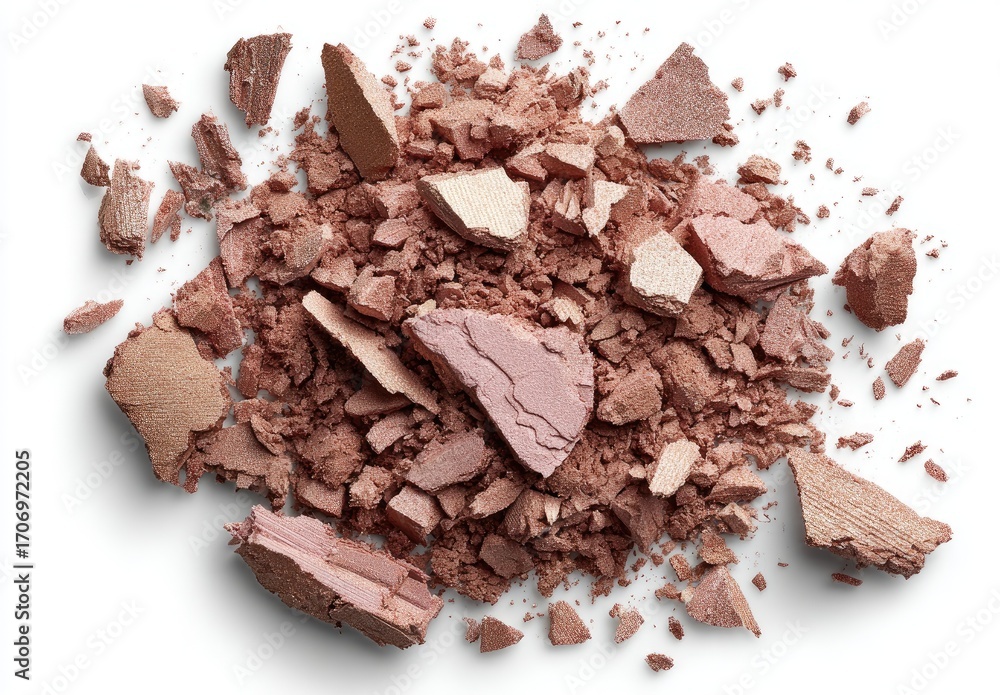 Fototapeta premium Crushed Rose Powder