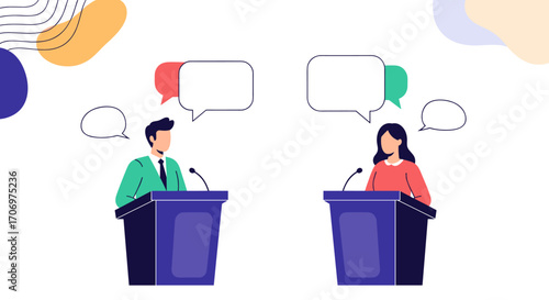 Engaging in public discourse the art of expressing opinions and ideas through debate and discussion
