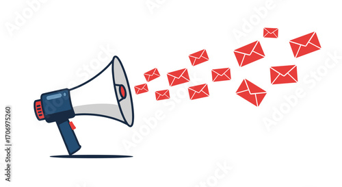 Announce your important news loudly and clearly through a blast of digital mail messages